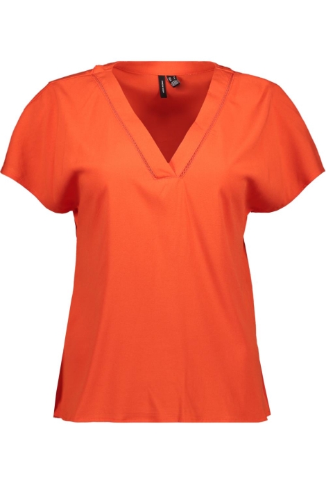 Vero Moda vmbella ss wide top wvn ga